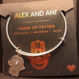 Alex and Ani Hand of Fatima bracelet